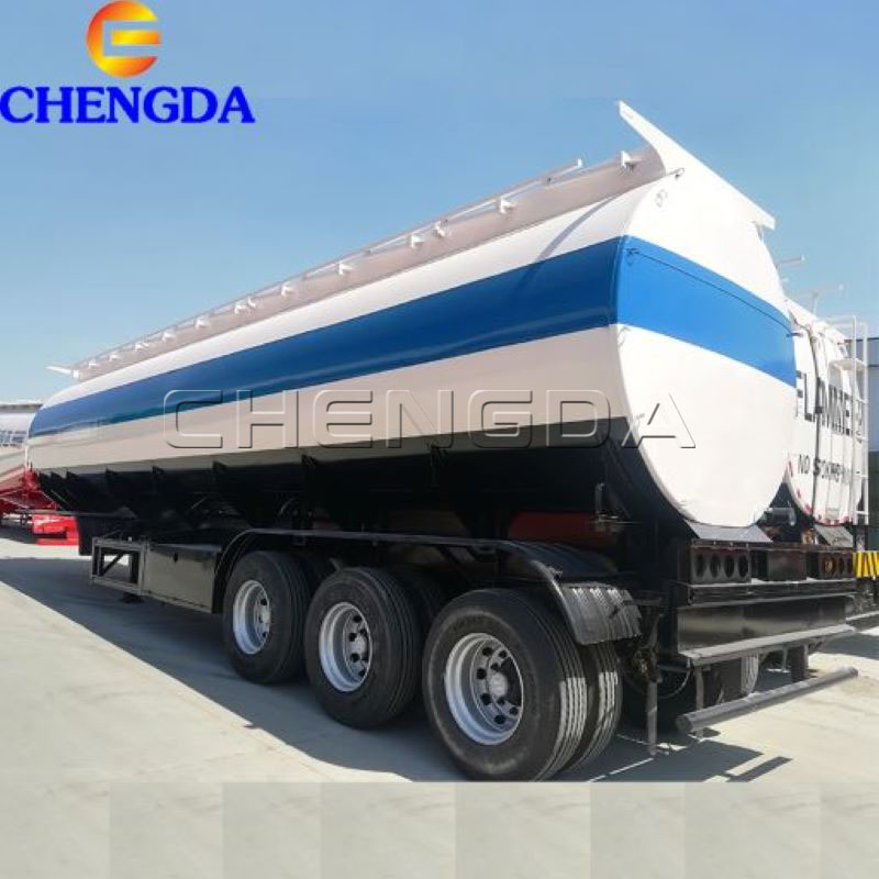 China Fuel Trailer 25000 liter oil tank