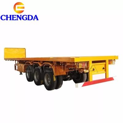3 Axle Flatbed Lorry Trailer