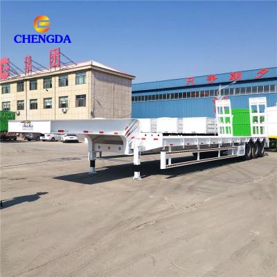 3 Axle 40ft Lowbed Trailer
