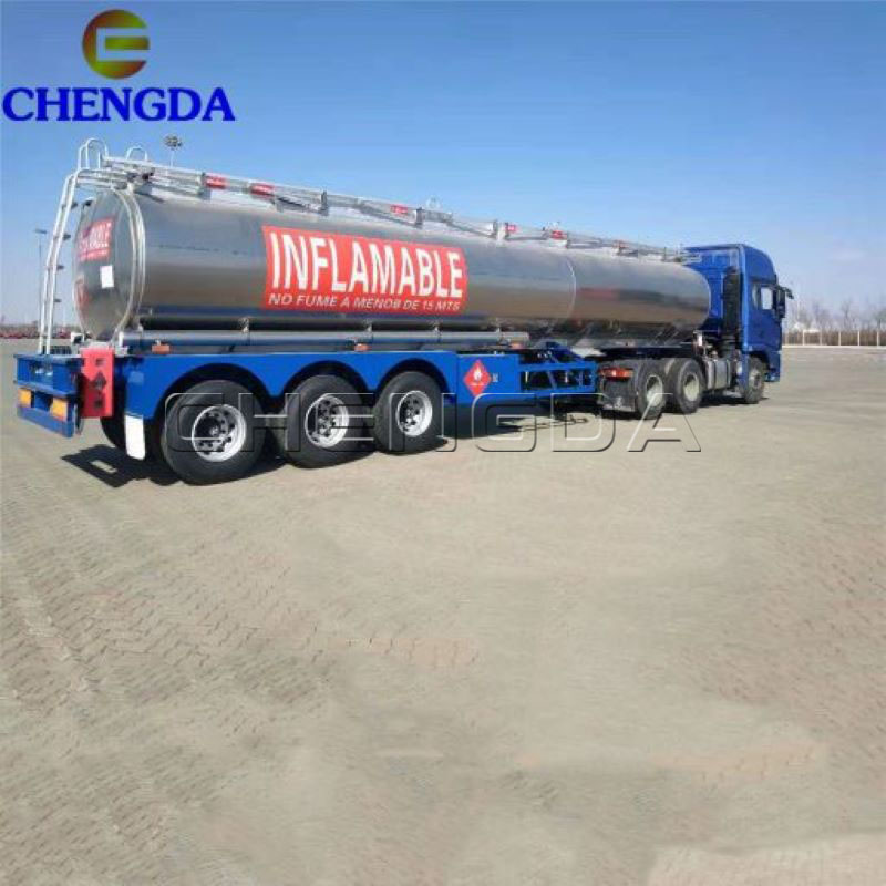 45 Ton Aluminium Alloy Fuel Tank Trailer