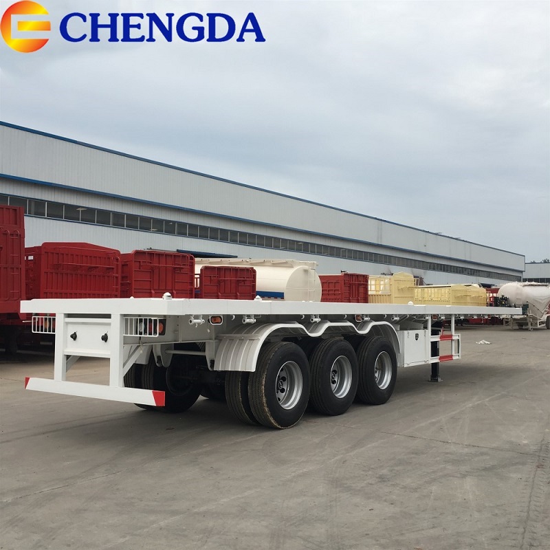 3 Axle 50 Ton Flatbed Trailer Overview