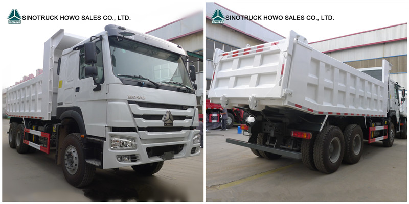 New Howo 6x4 371hp Tipper Dump Trucks