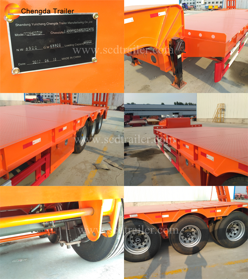 Lowboy Trailer Details