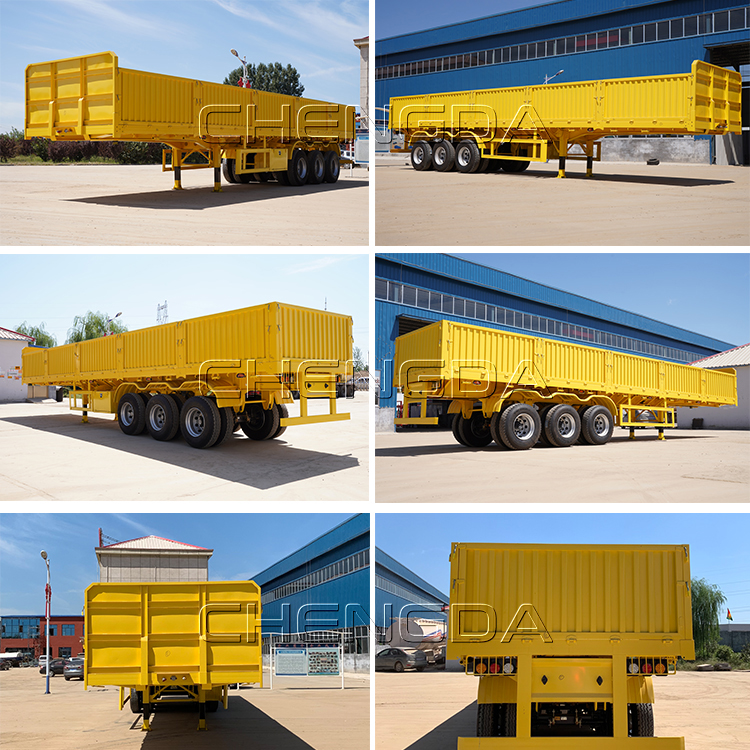 13m Drop Side Wall Semi Trailer