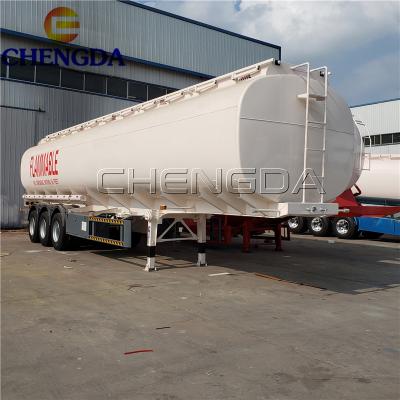 Chengda 3 Axles 36000 Liters Fuel Trailer Tanker