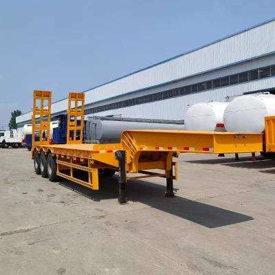 3 Axle 60 Tons Lowbed Trailer