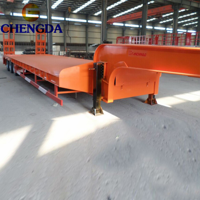 Heavy Duty Machine Transport Lowbed Trailers Overview