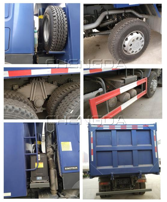 Details of Howo Dump Trucks 6*4 371hp.png