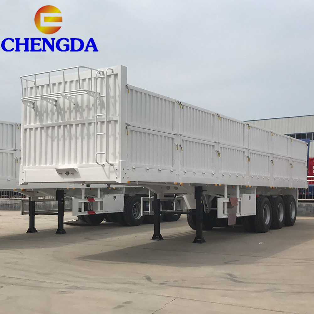 3 Axles Double Curtain Side Wall Trailer