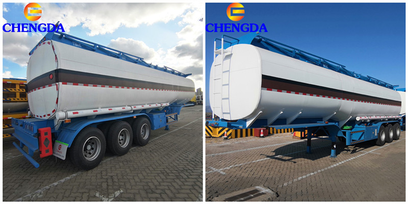 50000 Litres Fuel Tank Trailer Tankers For Sale 