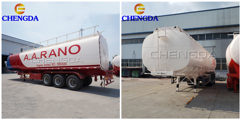 Fuel Tank Trailer Mobile Oil Tanker