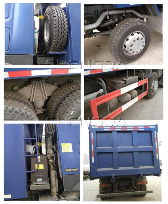 Howo 8x4 371hp Tipper Dump Trucks