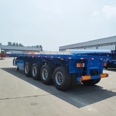 4 Axle 45ft Flatbed Trailer