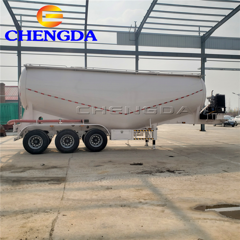 bulk cement semi trailer