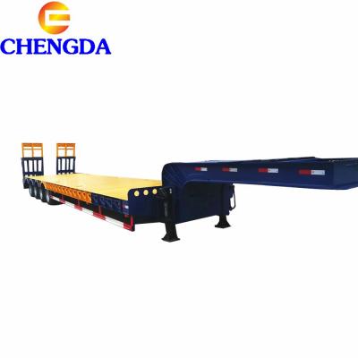 4Axles Lowbed trailer