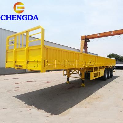 3 ejes 40tons Side Wall Trailer
